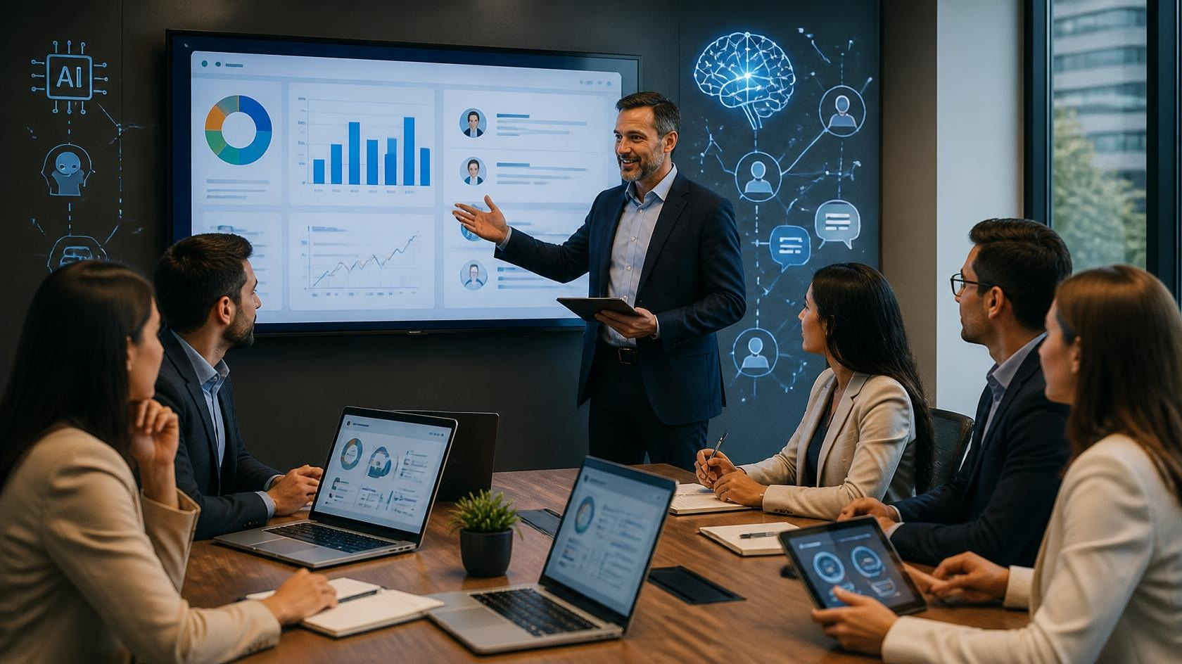 Técnicas de Venda com IA, PNL e Plataformas Digitais de Comunicação e Gestão do Cliente